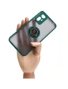 Kup Etui s úchytem na prst Bizon Case Hybrid Ring pro Xiaomi Redmi Note 12S kouřové s tmavě zeleným rámem - BIZ2332 - {ean13} - Sklep Home Screen