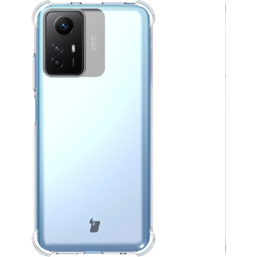 Elastyczne etui Bizon Case Salpa do Xiaomi Redmi Note 12S przezroczyste