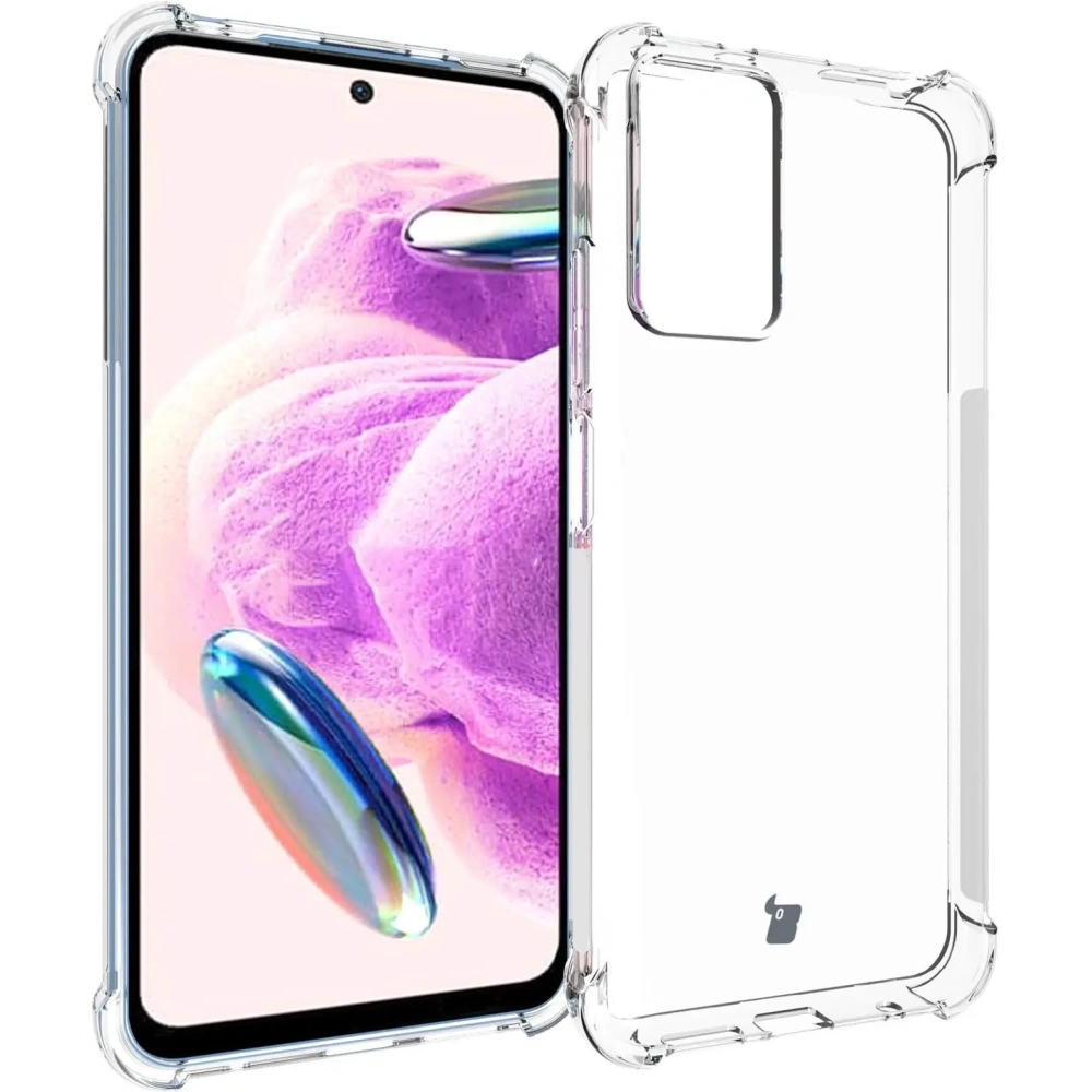 Elastyczne etui Bizon Case Salpa do Xiaomi Redmi Note 12S przezroczyste