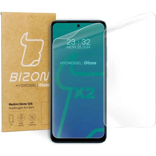 Buy Bizon Glass Hydrogel Redmi Note 12S [2 PACK] - BIZ2335 - {ean13} - Home Screen Store Europe