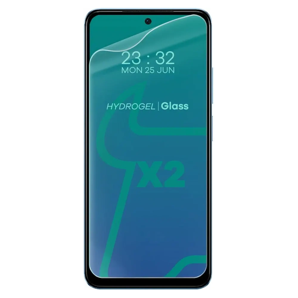 Folia hydrożelowa na ekran Bizon Glass Hydrogel do Redmi Note 12S [2 PACK]