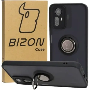 Kup Bizon Case Hybrid Ring Xiaomi Redmi Note 12S rauchig mit einem schwarzen Rahmen - BIZ2336 - {ean13} - Sklep Home Screen