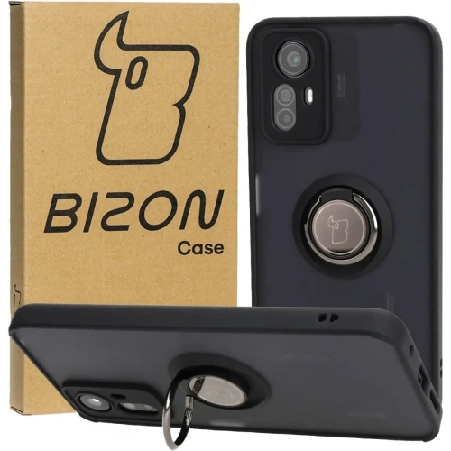 Buy Bizon Case Hybrid Ring Xiaomi Redmi Note 12S smoky with a black frame - BIZ2336 - {ean13} - Home Screen Store Europe