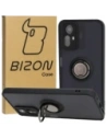 Bizon Case Hybrid Ring Xiaomi Redmi Note 12S smoky with a black frame
