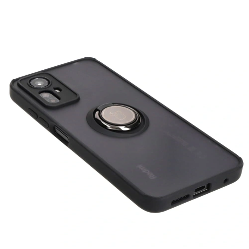 Buy Bizon Case Hybrid Ring Xiaomi Redmi Note 12S smoky with a black frame - BIZ2336 - {ean13} - Home Screen Store Europe
