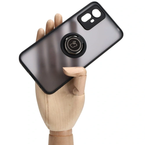 Buy Bizon Case Hybrid Ring Xiaomi Redmi Note 12S smoky with a black frame - BIZ2336 - {ean13} - Home Screen Store Europe