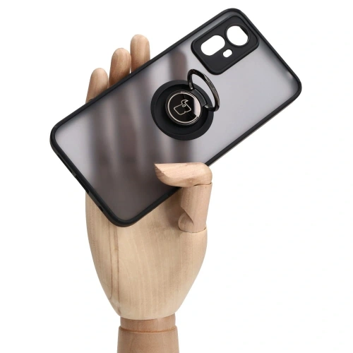 Buy Bizon Case Hybrid Ring Xiaomi Redmi Note 12S smoky with a black frame - BIZ2336 - {ean13} - Home Screen Store Europe