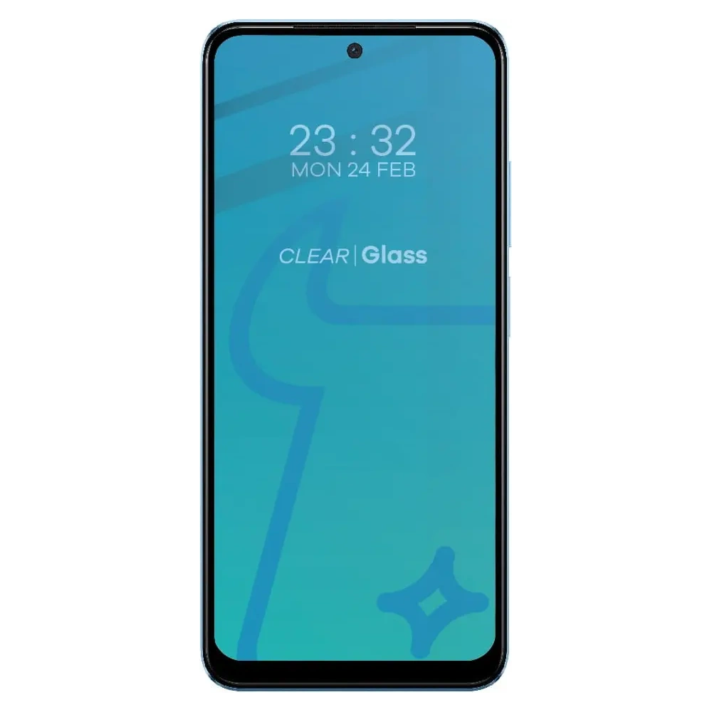Szkło hartowane Bizon Glass Edge 2 do Xiaomi Redmi Note 12S czarne