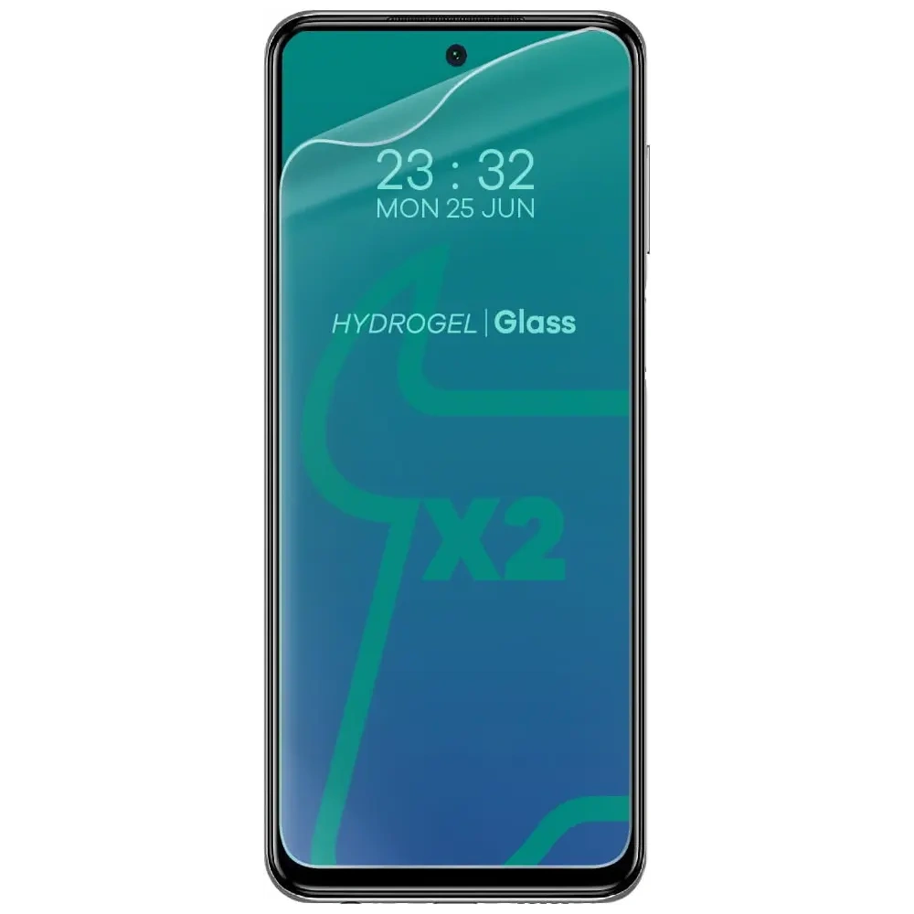 Folia hydrożelowa na ekran Bizon Glass Hydrogel Xiaomi Redmi Note 9S/ 9 Pro/ 9 Pro Max [2 PACK]