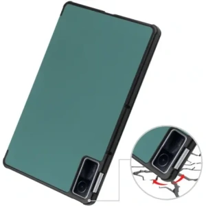 Bizon Case Tab Croc Xiaomi Redmi Pad 10.6 2022 dark green