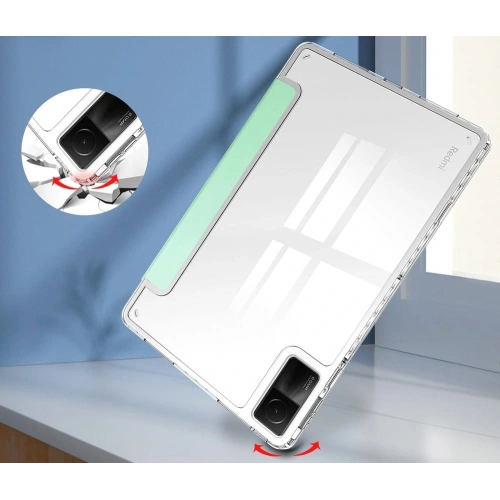 Kup Etui Bizon Case Tab Clear Satin do Xiaomi Redmi Pad 10.6 2022 miętowe - BIZ2350 - {ean13} - Sklep Home Screen