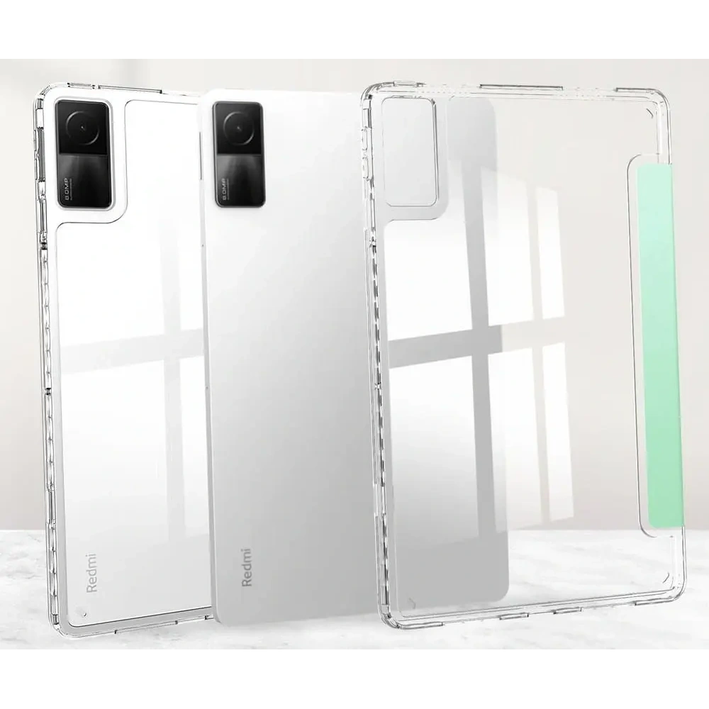 Etui Bizon Case Tab Clear Satin do Xiaomi Redmi Pad 10.6 2022 miętowe