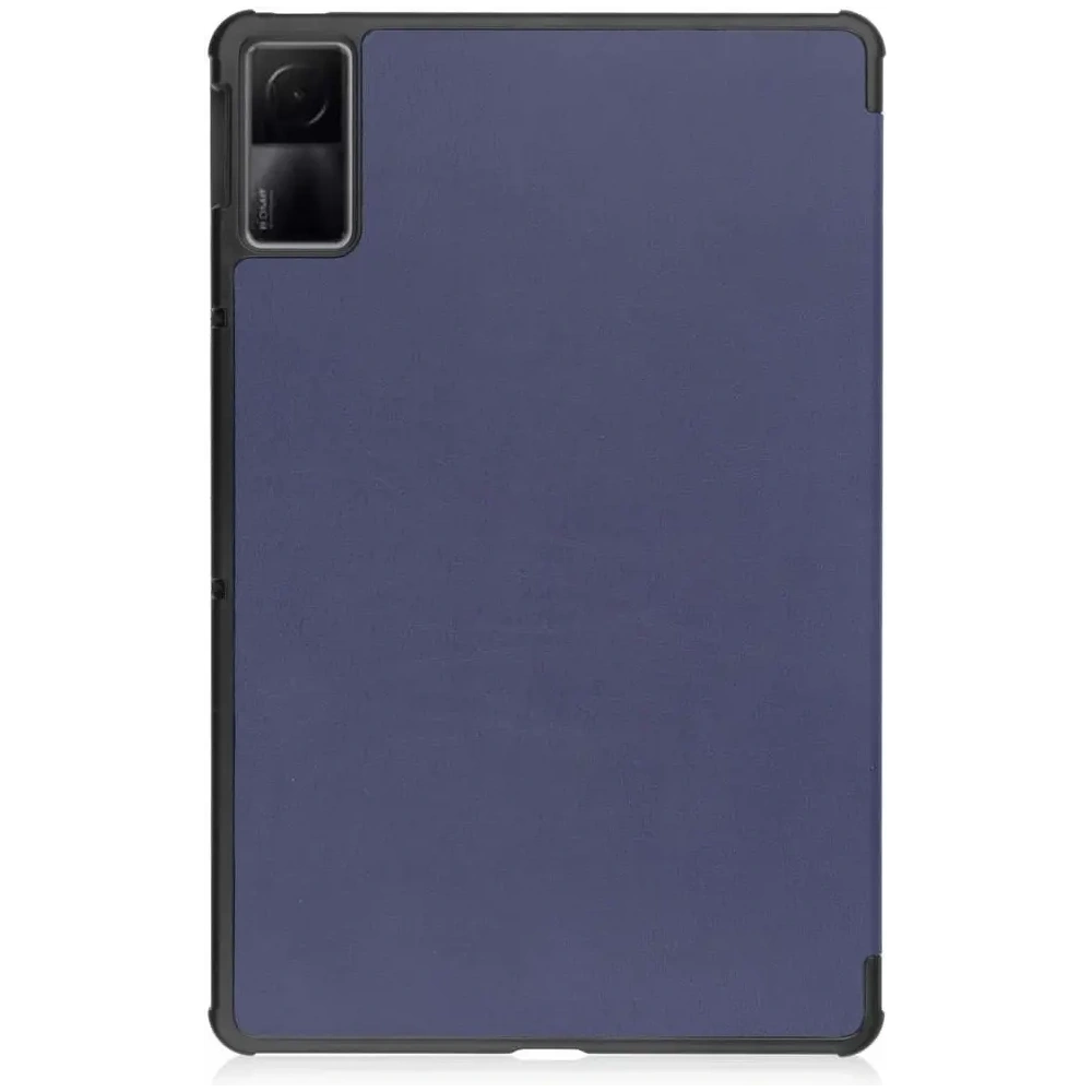 Etui Bizon Case Tab Croc do Xiaomi Redmi Pad 10.6 2022 granatowe