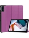 Etui Bizon Case Tab Croc do Xiaomi Redmi Pad 10.6 2022 ciemnofioletowe