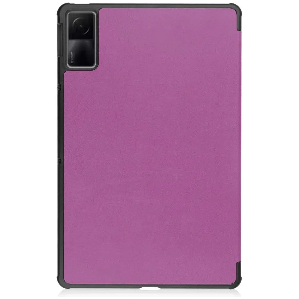 Etui Bizon Case Tab Croc do Xiaomi Redmi Pad 10.6 2022 ciemnofioletowe