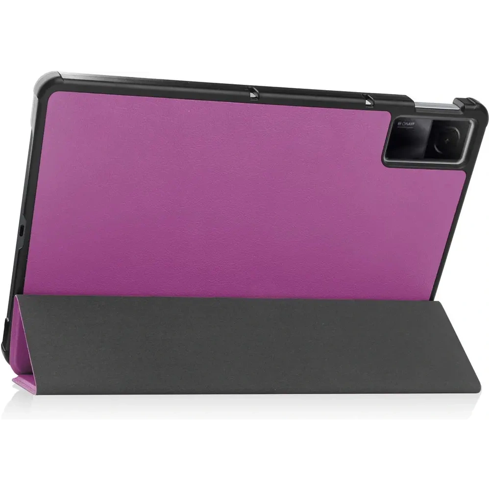 Etui Bizon Case Tab Croc do Xiaomi Redmi Pad 10.6 2022 ciemnofioletowe