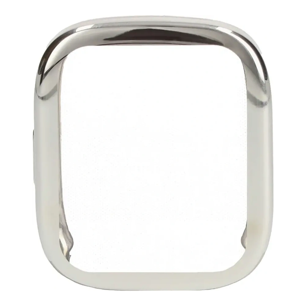 Etui z osłoną ekranu Bizon Case Watch Felipe do Xiaomi Redmi Watch 3 srebrne