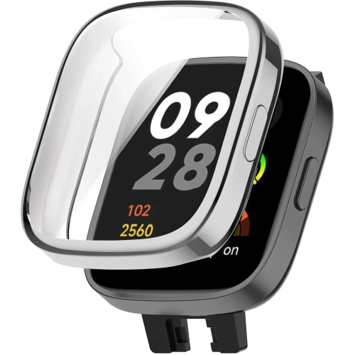 Kup Etui Bizon Case Watch Felipe do Xiaomi Redmi Watch 3 srebrne - BIZ2353 - {ean13} - Sklep Home Screen