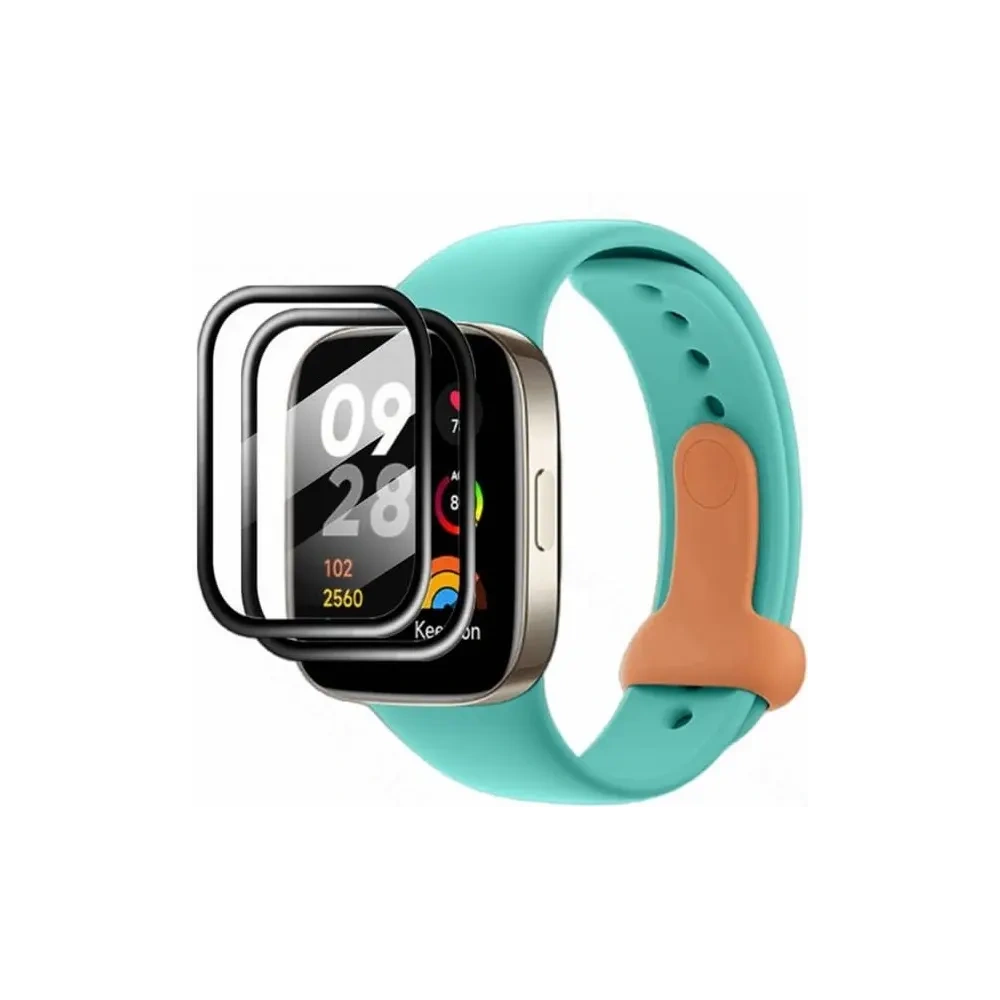 Szkło hybrydowe Bizon Glass Edge Hybrid do Xiaomi Redmi Watch 3 czarne