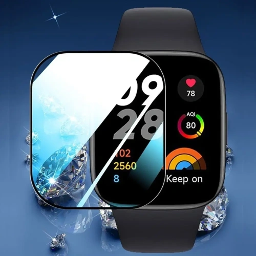 Kup Szkło hybrydowe Bizon Glass Edge Hybrid do Xiaomi Redmi Watch 3 czarne - BIZ2354 - {ean13} - Sklep Home Screen