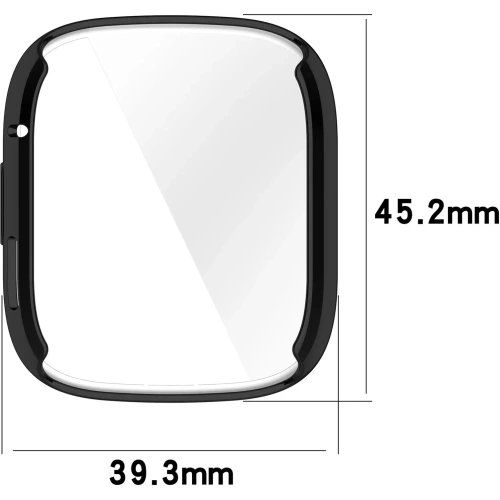 Kup Etui z osłoną ekranu Bizon Case Watch Felipe do Xiaomi Redmi Watch 3 czarne - BIZ2355 - {ean13} - Sklep Home Screen