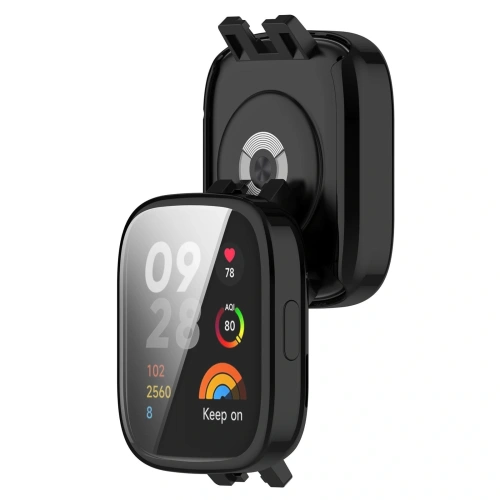 Kup Etui z osłoną ekranu Bizon Case Watch Felipe do Xiaomi Redmi Watch 3 czarne - BIZ2355 - {ean13} - Sklep Home Screen