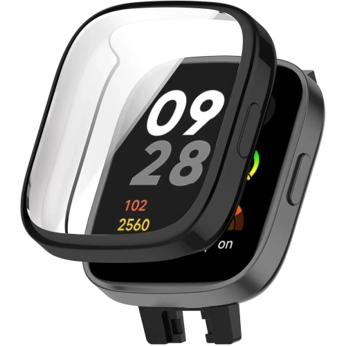 Kup Etui z osłoną ekranu Bizon Case Watch Felipe do Xiaomi Redmi Watch 3 czarne - BIZ2355 - {ean13} - Sklep Home Screen