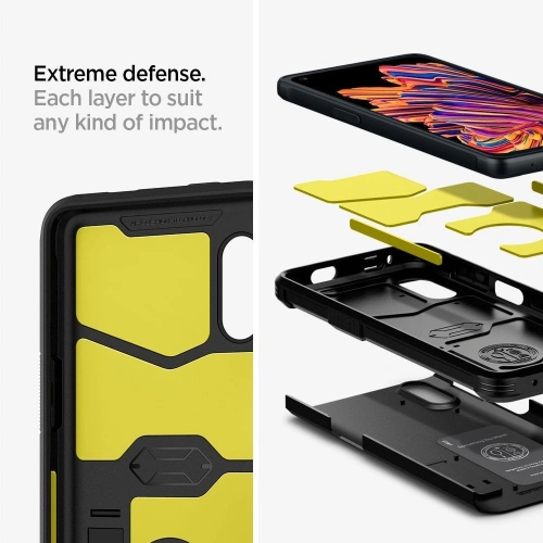 Kup Etui Spigen Tough Armor Samsung Galaxy XCover Pro černé - SPN1043BLK - {ean13} - Sklep Home Screen
