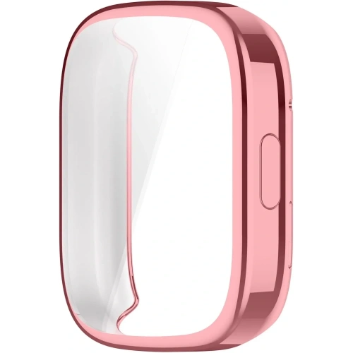 Kup Etui z osłoną ekranu Bizon Case Watch Felipe do Xiaomi Redmi Watch 3 różowe - BIZ2356 - {ean13} - Sklep Home Screen