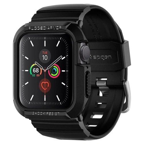 Kup Pasek Spigen Rugged Armor Pro Apple Watch 4/5/6/7/SE 40/41mm Black - SPN1045BLK - {ean13} - Sklep Home Screen