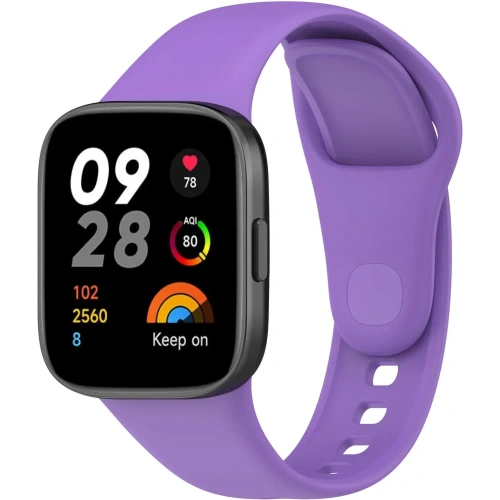 Kup Pasek Bizon Strap Watch Dots do Xiaomi Redmi Watch 3 fioletowy - BIZ2358 - {ean13} - Sklep Home Screen