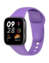 Pasek Bizon Strap Watch Dots do Xiaomi Redmi Watch 3 fioletowy