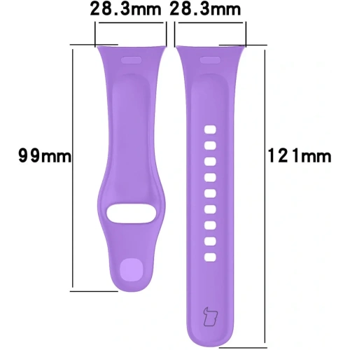 Kup Pasek Bizon Strap Watch Dots do Xiaomi Redmi Watch 3 fioletowy - BIZ2358 - {ean13} - Sklep Home Screen