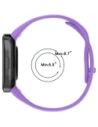 Kup Ceas cu curea Bizon Dots Xiaomi Redmi Watch 3 violet - BIZ2358 - {ean13} - Sklep Home Screen