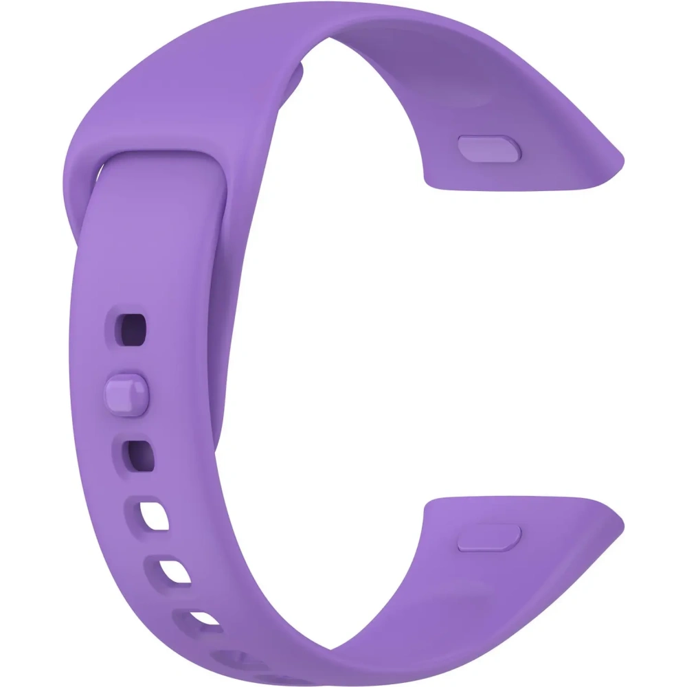 Pasek Bizon Strap Watch Dots do Xiaomi Redmi Watch 3 fioletowy