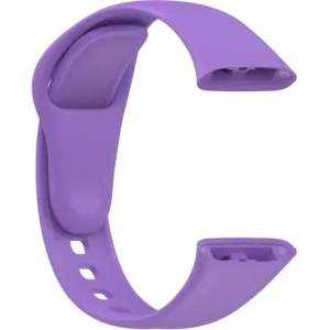 Pasek Bizon Strap Watch Dots do Xiaomi Redmi Watch 3 fioletowy