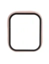 Etui Bizon Case+Glass Set do Xiaomi Redmi Watch 3 różowe