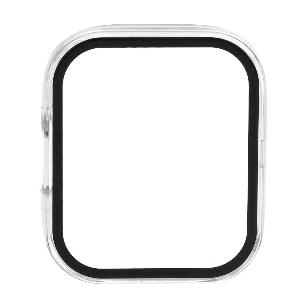 Etui Bizon Case+Glass Set do Xiaomi Redmi Watch 3 przezroczyste