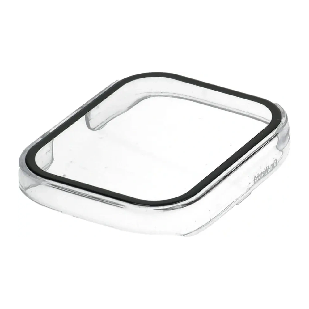 Etui Bizon Case+Glass Set do Xiaomi Redmi Watch 3 przezroczyste