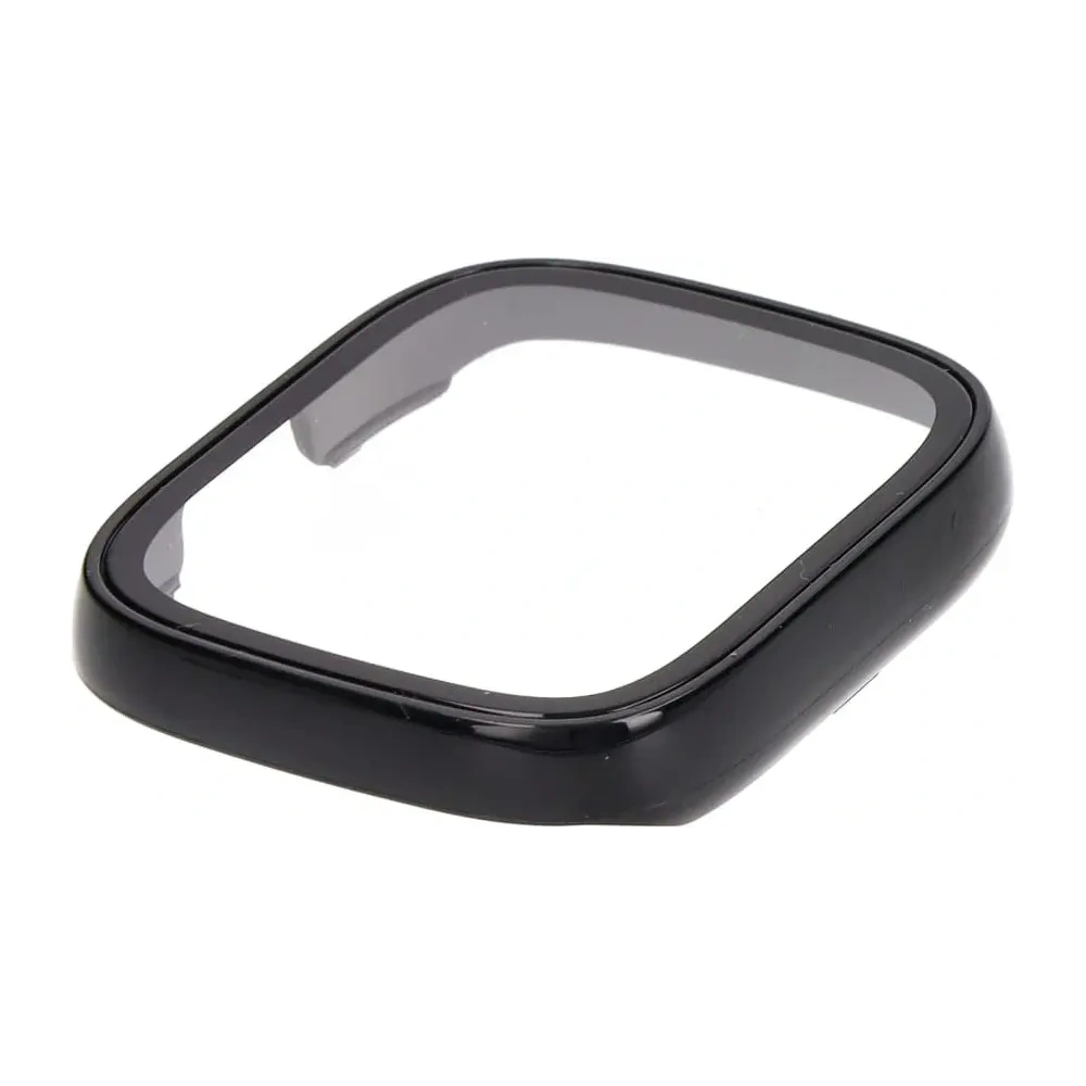 Etui Bizon Case+Glass Set do Xiaomi Redmi Watch 3 czarne