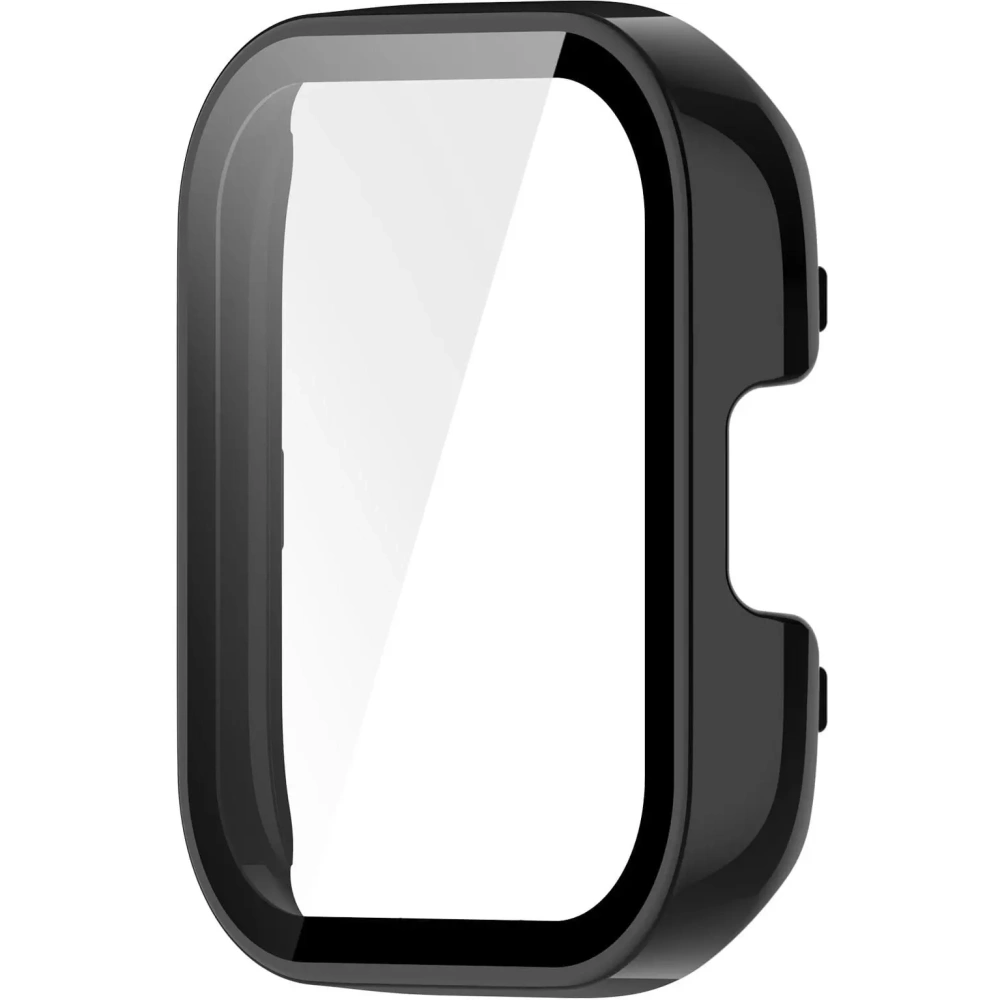Etui Bizon Case+Glass Set do Xiaomi Redmi Watch 3 czarne