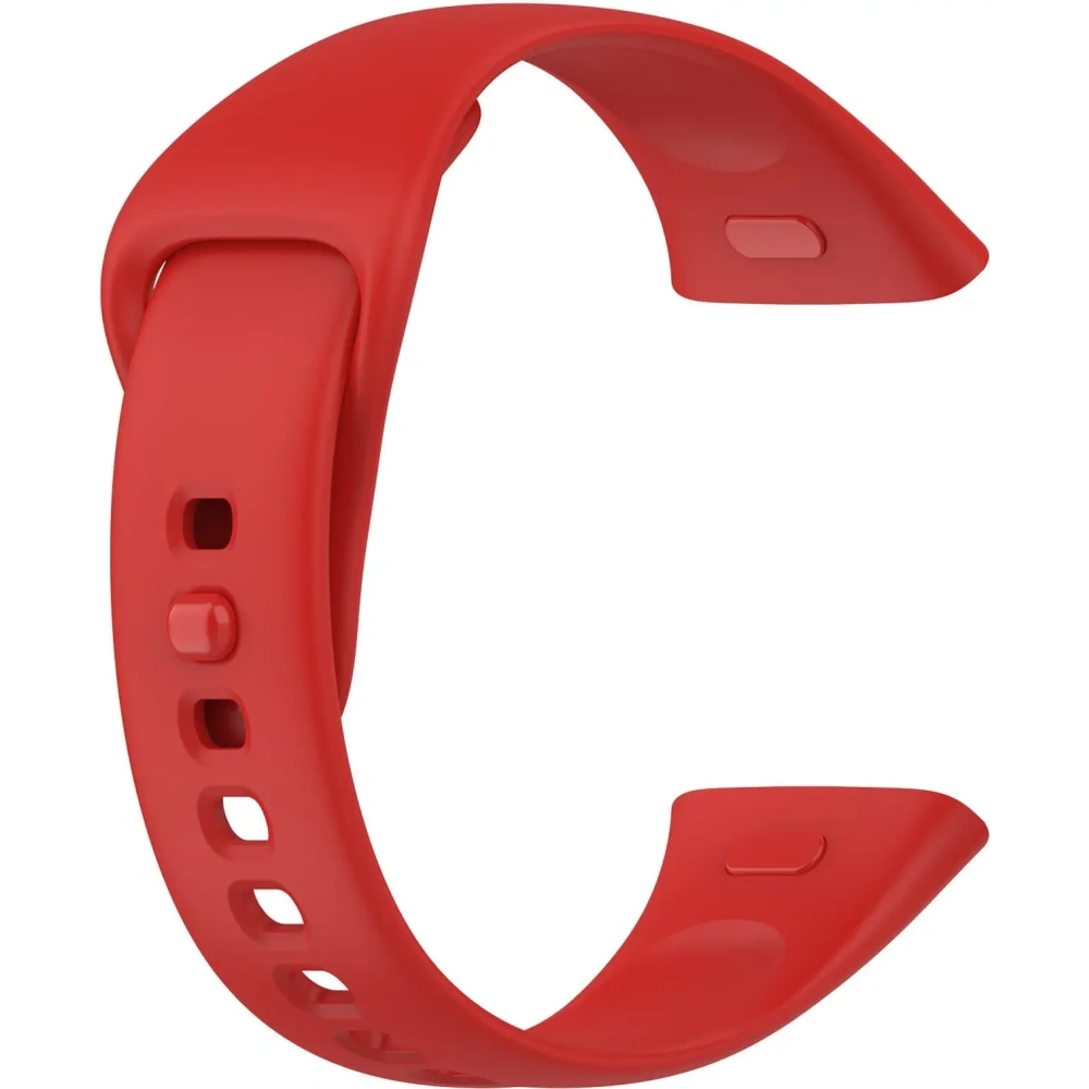 Pasek Bizon Strap Watch Dots do Xiaomi Redmi Watch 3 czerwony