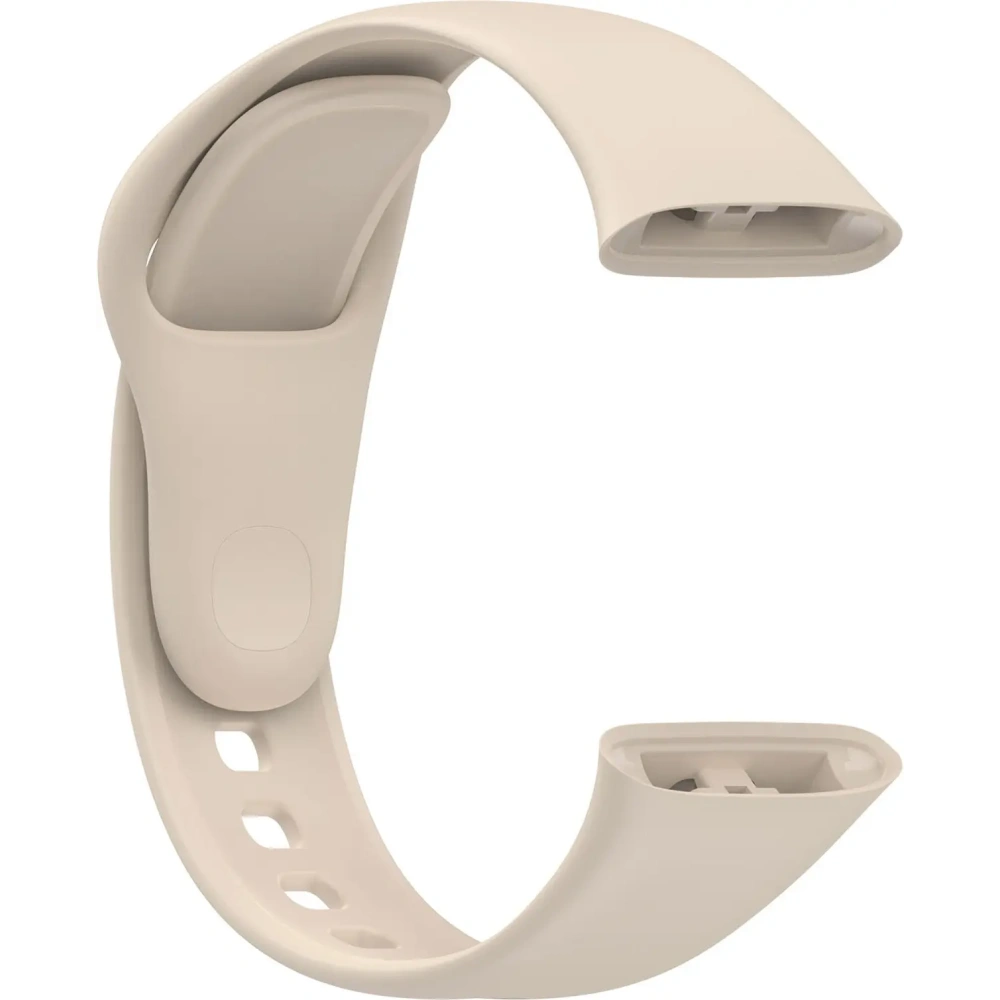 Pasek Bizon Strap Watch Dots do Xiaomi Redmi Watch 3 beżowy