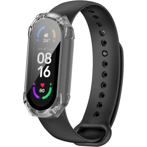 Kup Bizon Case AntiShock Készlet Xiaomi Mi Band 7 átlátszó - BIZ2368 - {ean13} - Sklep Home Screen