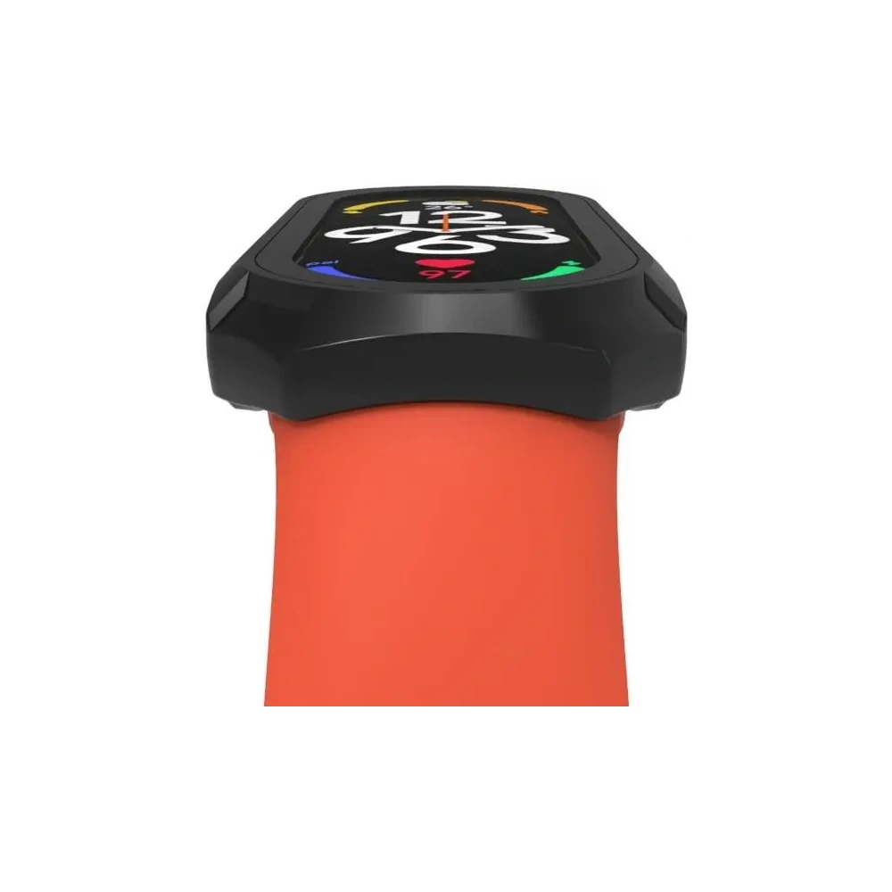 Etui ze szkłem Bizon Case AntiShock Set Xiaomi Mi Band 7 czarne