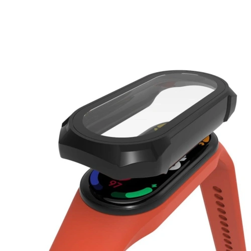 Kup Bizon Case AntiShock Set Xiaomi Mi Band 7 schwarz - BIZ2369 - {ean13} - Sklep Home Screen