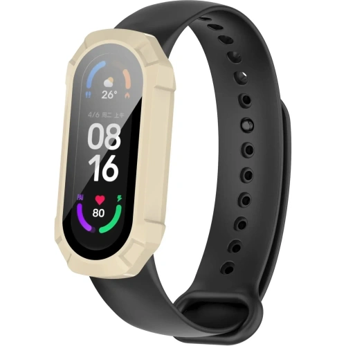 Kup Bizon Case AntiShock Készlet Xiaomi Mi Band 7 fehér - BIZ2370 - {ean13} - Sklep Home Screen