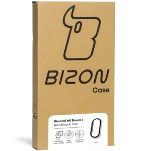 Kup Bizon Case AntiShock Set Xiaomi Mi Band 7 alb - BIZ2370 - {ean13} - Sklep Home Screen