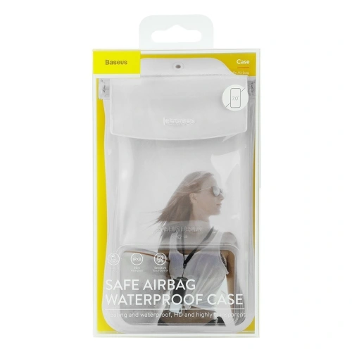 Kup Etui universal rezistent la apă Baseus Safe Airbag pentru smartphone-uri (alb) - BSU1346WHT - {ean13} - Sklep Home Screen