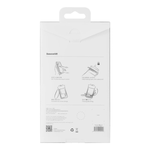 Kup Etui universal rezistent la apă Baseus Safe Airbag pentru smartphone-uri (alb) - BSU1346WHT - {ean13} - Sklep Home Screen